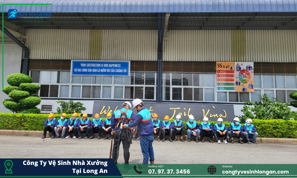 Dịch vụ vệ sinh nhà xưởng